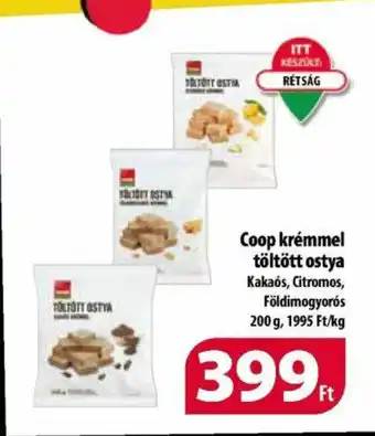 Coop Coop krémmel töltött ostya 200g ajánlat