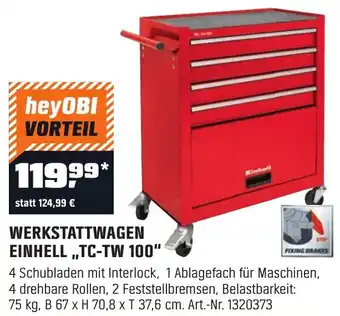 OBI WERKSTATTWAGEN EINHELL ,,TC-TW 100" ajánlat