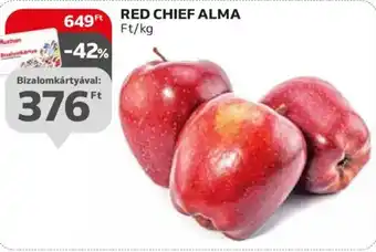 Auchan RED CHIEF ALMA Ft/kg ajánlat