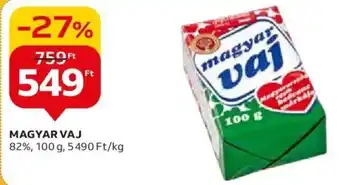 Auchan MAGYAR VAJ 100g ajánlat