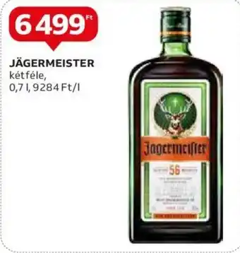 Auchan JÄGERMEISTER 0,7l ajánlat