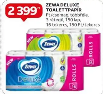 Auchan ZEWA DELUXE TOALETTPAPÍR ajánlat