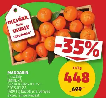 PENNY MANDARIN 1 kg ajánlat