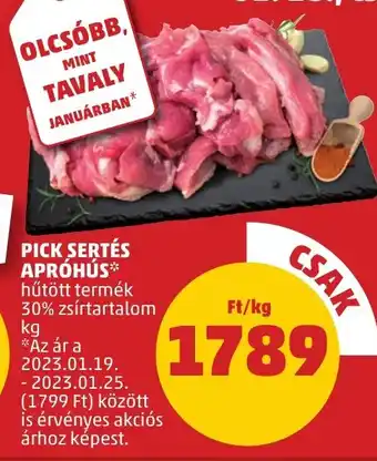 PENNY PICK SERTÉS APRÓHÚS 1 kg ajánlat