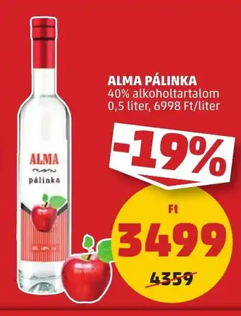 PENNY ALMA PÁLINKA 0,5 l ajánlat