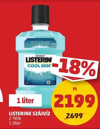 PENNY LISTERINE SZÁJVÍZ 1 l ajánlat