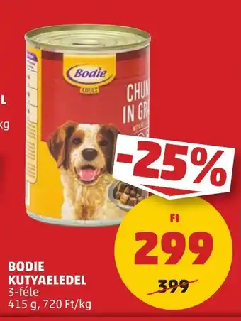 PENNY BODIE KUTYAELEDEL 415 g ajánlat