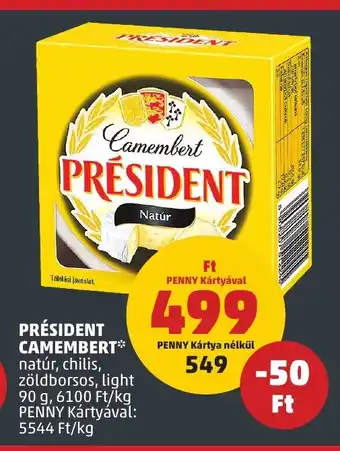 PRÉSIDENT CAMEMBERT 90 g