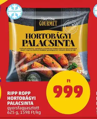 PENNY RIPP ROPP HORTOBÁGYI PALACSINTA 625 g ajánlat