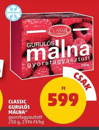 PENNY CLASSIC GURULÓS MÁLNA 250 g ajánlat