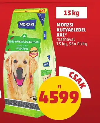 PENNY MORZSI KUTYAELEDEL XXL 13 kg ajánlat