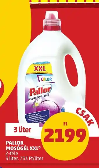 PENNY PALLOR MOSÓGÉL XXL 3 l ajánlat