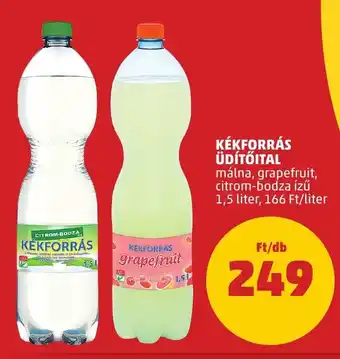 PENNY KÉKFORRÁS ÜDÍTŐITAL 1,5 l ajánlat