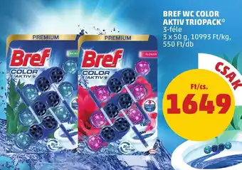 PENNY BREF WC COLOR AKTIV TRIOPACK 3 x 50 g ajánlat