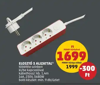 PENNY ELOSZTÓ 3 ALJZATTAL 1 db ajánlat
