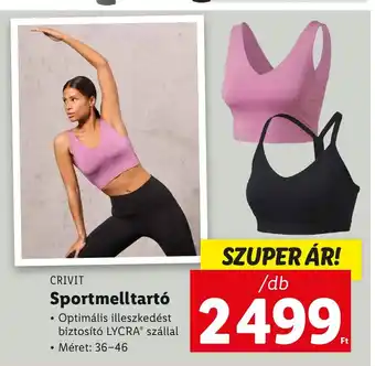 Lidl CRIVIT Sportmelltartó 1 db ajánlat