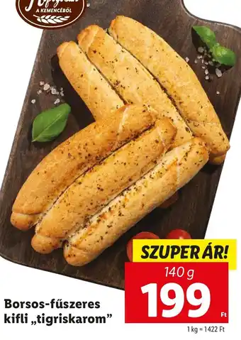 Borsos-fűszeres kifli ,,tigriskarom" 140 g