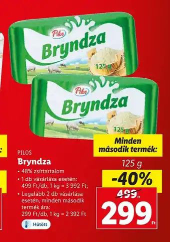 Lidl PILOS Bryndza 125 g ajánlat