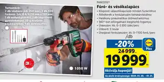 Lidl PARKSIDE Fúró- és vésőkalapács 1 db ajánlat