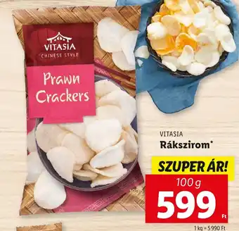 Lidl VITASIA Rákszirom 100 g ajánlat