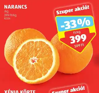 ALDI NARANCS 1 kg ajánlat