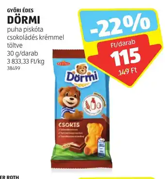 ALDI GYŐRI ÉDES DÖRMI 30 g ajánlat