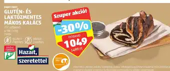 ALDI ENJOY FREE! GLUTÉN- ÉS LAKTÓZMENTES MÁKOS KALÁCS 250 g ajánlat