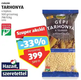 ALDI CSÁSZÁR TARHONYA 500g ajánlat