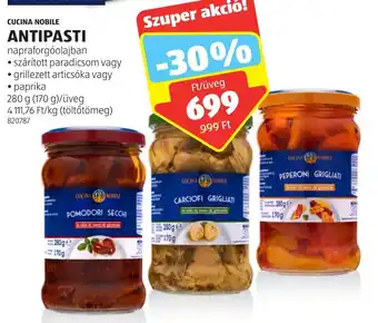 ALDI CUCINA NOBILE ANTIPASTI 280g ajánlat
