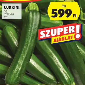 ALDI CUKKINI /kg ajánlat
