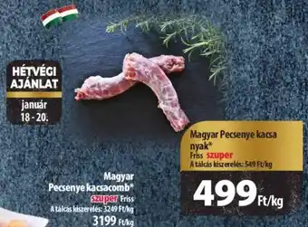 Coop Magyar Pecsenye kacsa nyak kg ajánlat
