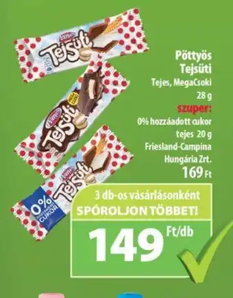 Coop Pöttyös Tejsüti 28g ajánlat