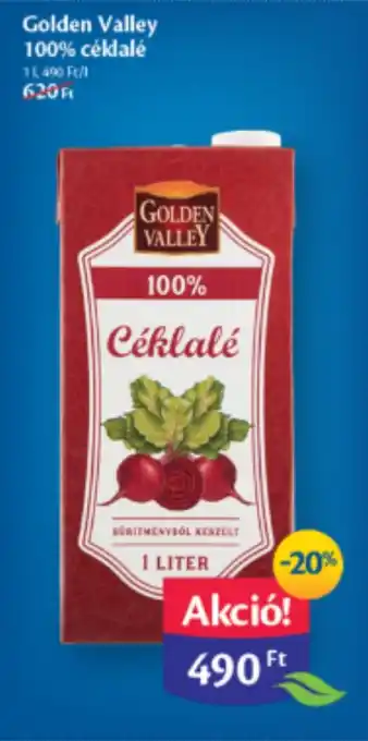 Golden Valley 100% céldalé 1l