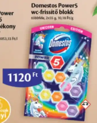 EcoFamily Domestos Power5 wc-frissítő blokk ajánlat