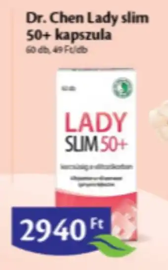 EcoFamily Dr. Chen Lady slim 50+ kapszula 60 db ajánlat