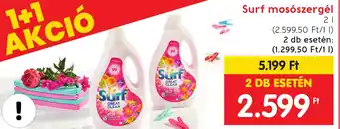 Spar Surf mosószergél 2l ajánlat
