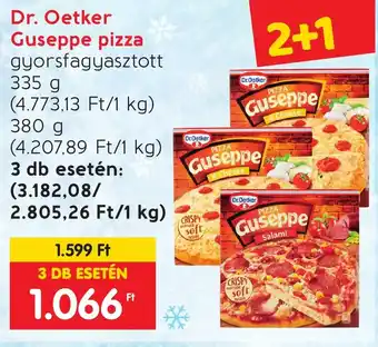 Spar Dr. Oetker Guseppe pizza 335g ajánlat
