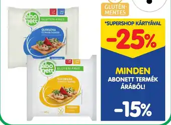 Spar MINDEN ABONETT TERMÉK ÁRÁBÓL! ajánlat