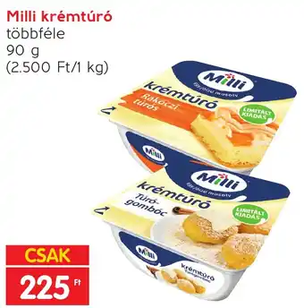 Milli krémtúró 90g