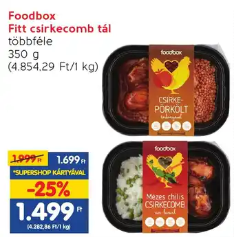 Foodbox Fitt csirkecomb tál 350g