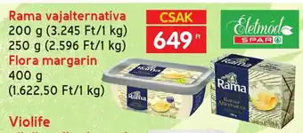 Spar Rama vajalternatíva 200g ajánlat