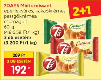 Spar 7DAYS Midi croissant 60g ajánlat