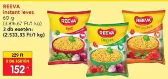 Spar REEVA instant leves 60g ajánlat