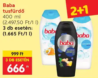 Spar Baba tusfürdő 400ml ajánlat