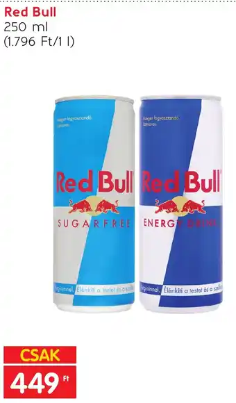 Spar Red Bull 250ml ajánlat
