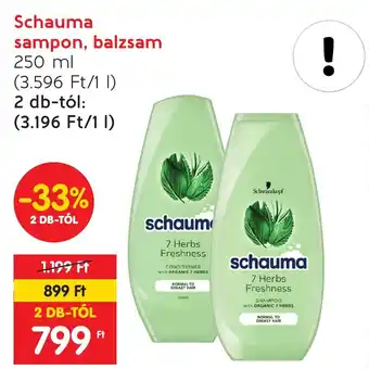 Spar Schauma sampon, balzsam 250ml ajánlat