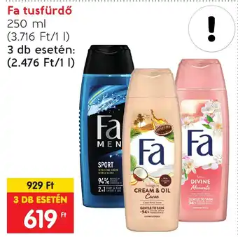 Spar Fa tusfürdő 250 ml ajánlat