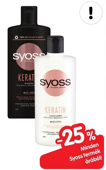 Spar Minden Syoss termék árából! ajánlat