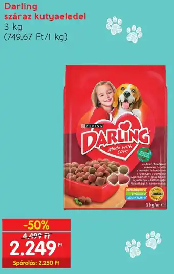 Spar Darling száraz kutyaeledel 3kg ajánlat