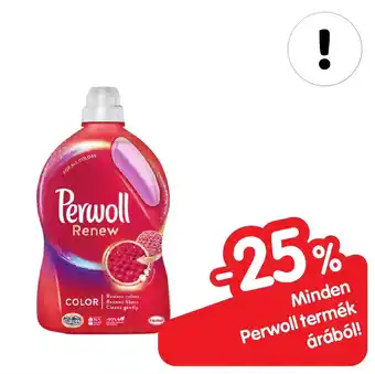 Spar Minden Perwoll termék árából! ajánlat